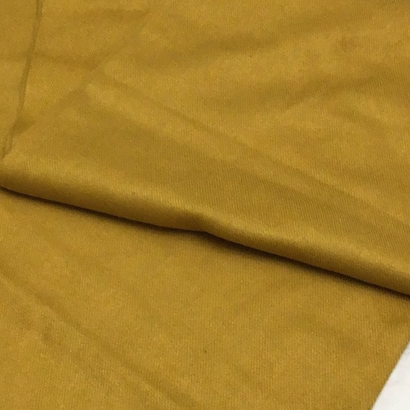 Mustard yellow Cashmere scarf, yellow blanket wrap scarf. - Picture 3 of 5